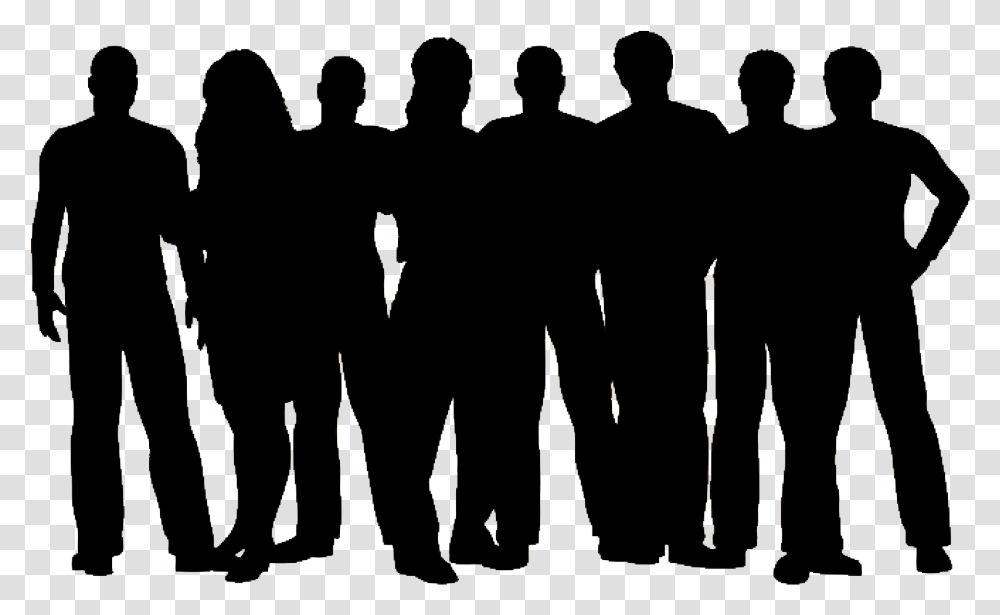Thumb Image Family Group Pic Whatsapp Dp, Person, Silhouette, People, Crowd Transparent Png