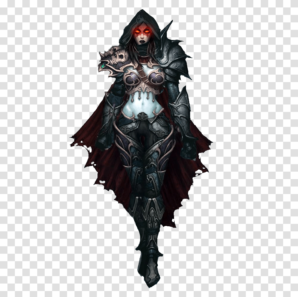 Thumb Image Female Demon Hunter Diablo, Person, Human, Knight Transparent Png