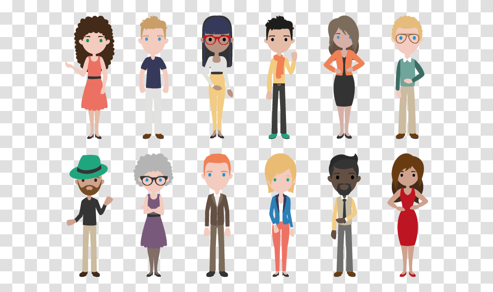 Thumb Image Flat Design People, Doll, Toy, Figurine, Person Transparent Png