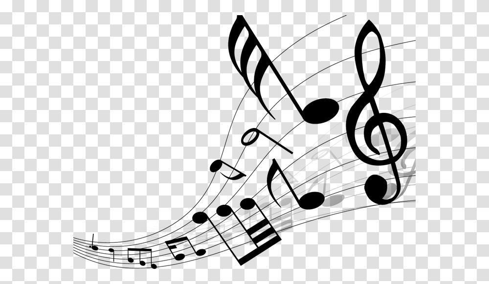 Thumb Image Floating Musical Notes, Gray, World Of Warcraft Transparent Png