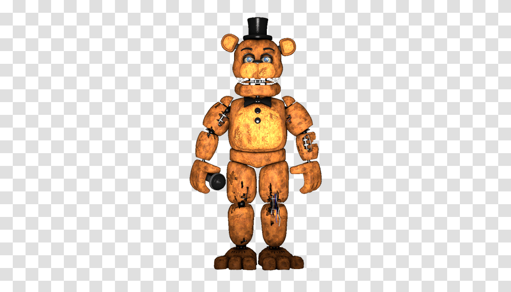 Thumb Image Fnaf 2 Withered Freddy, Toy, Robot, Nutcracker Transparent Png