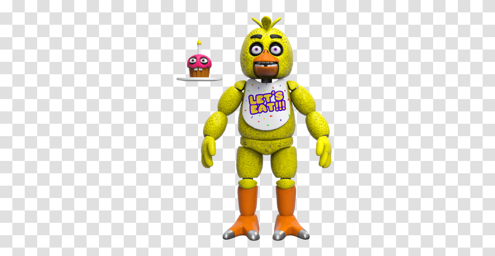 Thumb Image Fnaf Chica Action Figure, Toy, Plush, Figurine, Super Mario Transparent Png