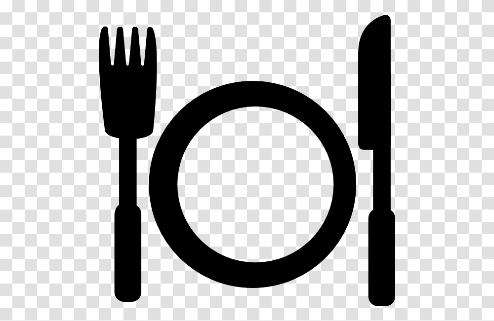 Thumb Image Food Symbol Clipart, Fork, Cutlery, Stencil, Cable Transparent Png