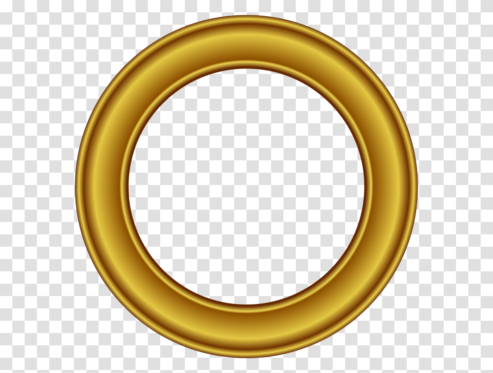 Thumb Image Frame Round Gold, Brass Section, Musical Instrument, Horn, Hip Transparent Png