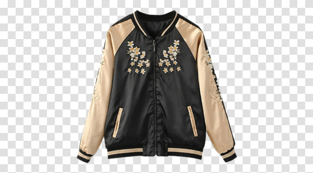 Thumb Image Free Embroidery Images Jacket, Apparel, Coat, Leather Jacket Transparent Png