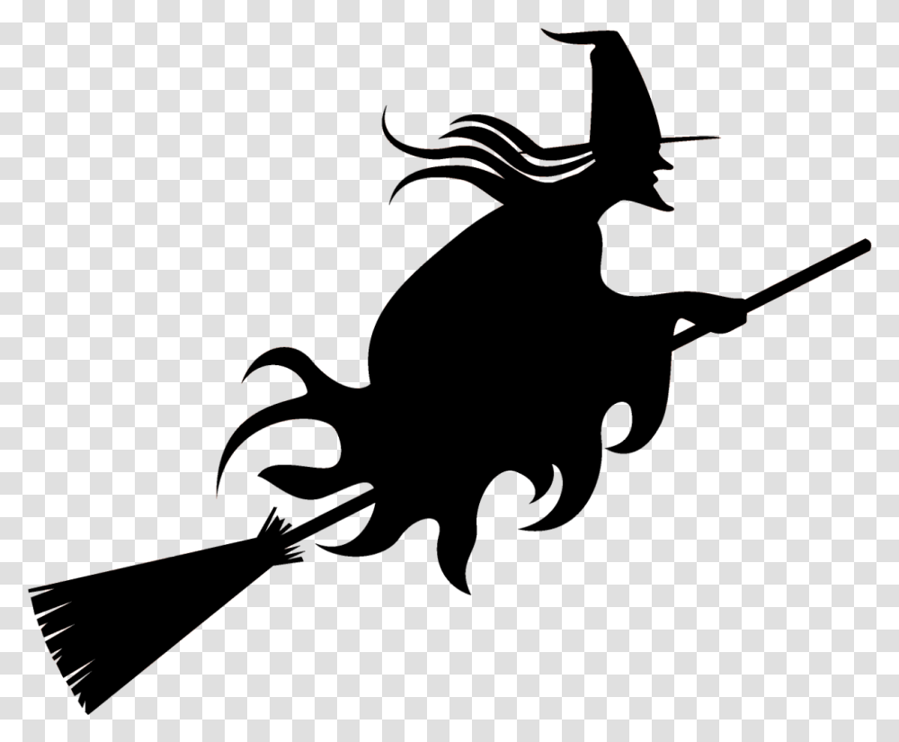 Thumb Image Friday The 13th Witch, Outdoors, Silhouette, Animal Transparent Png