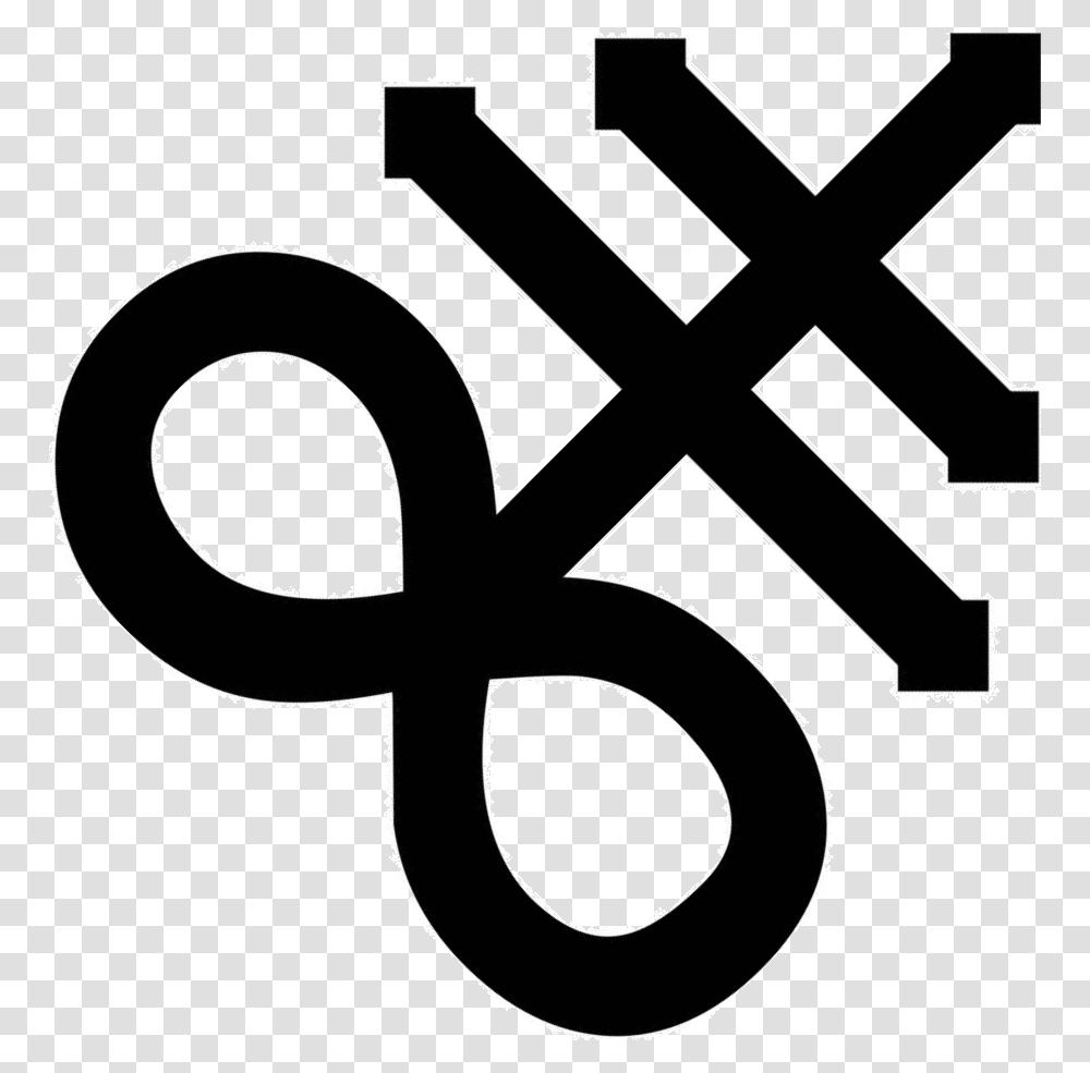 Thumb Image Gay Satanic Symbols, Cross, Number, Emblem Transparent Png