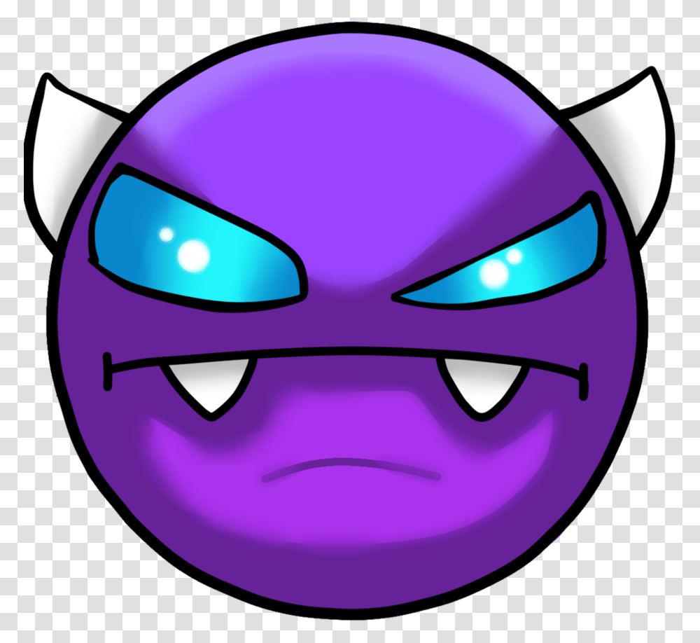 Thumb Image Geometry Dash Demon, Sphere, Sunglasses, Accessories, Accessory Transparent Png