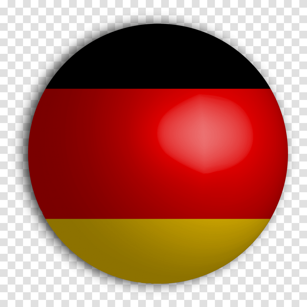 Thumb Image German Circle Flag Svg, Sphere, Balloon Transparent Png