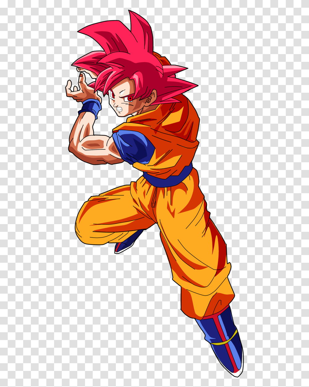 Thumb Image Goku Super Saiyan God Kamehameha, Person, Sport, Hand, Martial Arts Transparent Png