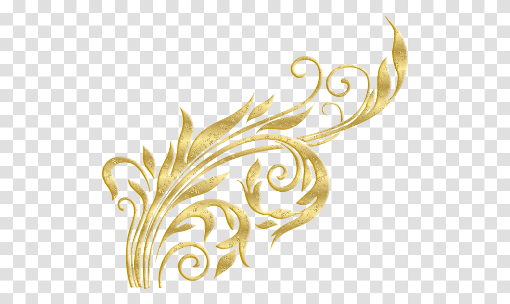 Thumb Image Gold Baroque Clip Art, Floral Design, Pattern Transparent Png