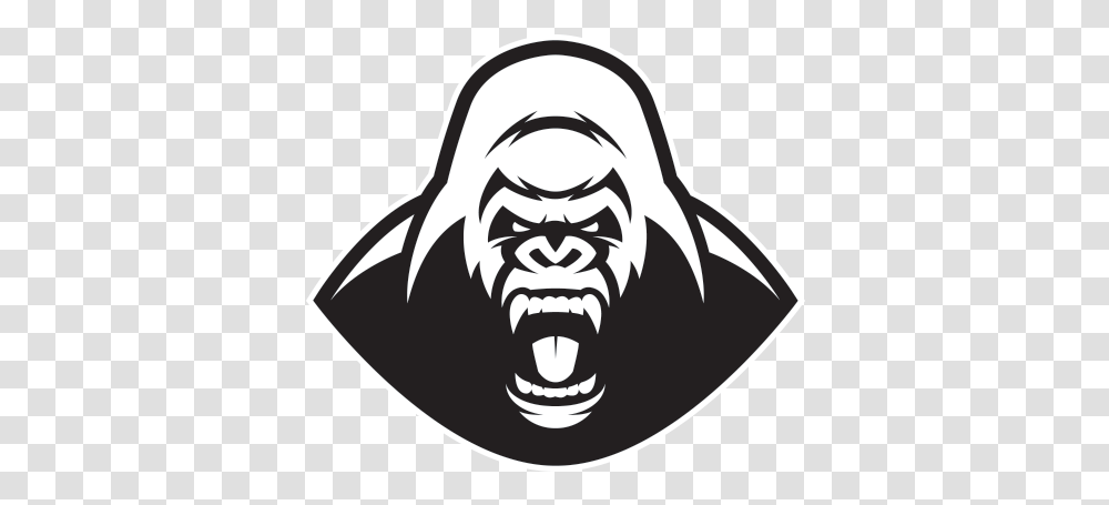 Thumb Image Gorilla Symbol, Logo, Trademark, Stencil, Baseball Cap Transparent Png