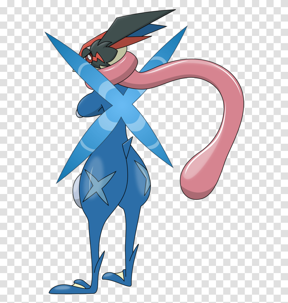 Thumb Image Greninja Ash, Pattern, Animal Transparent Png