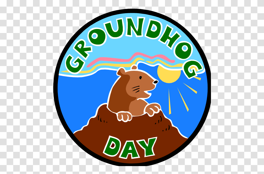 Thumb Image Groundhog Day Clipart, Logo, Trademark, Wildlife Transparent Png