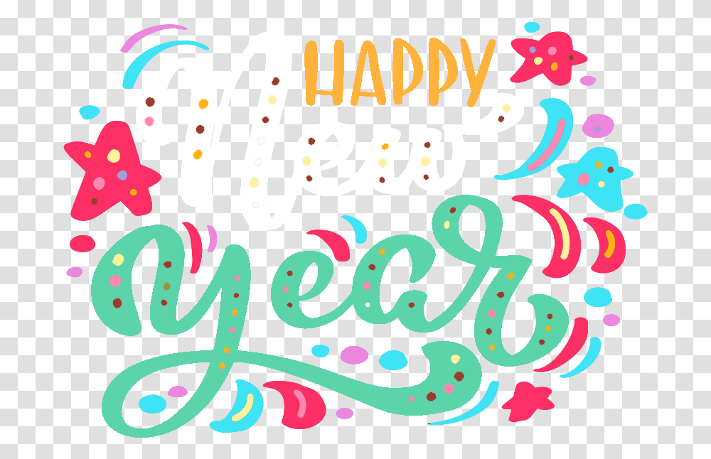Thumb Image Happy New Year 2020, Alphabet, Number Transparent Png