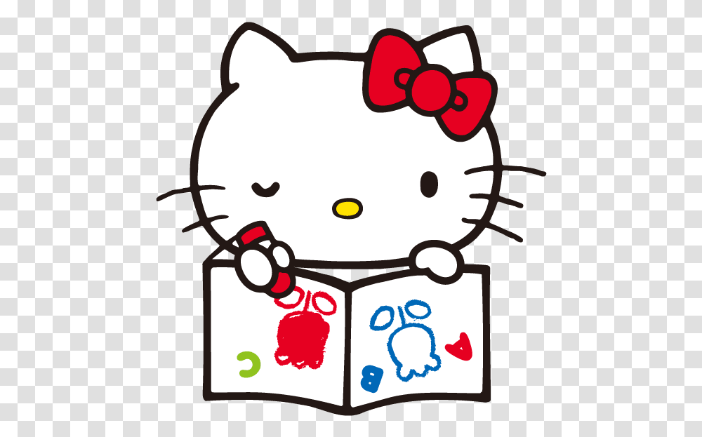 Thumb Image Hello Kitty Face Clipart, Label, Doodle Transparent Png