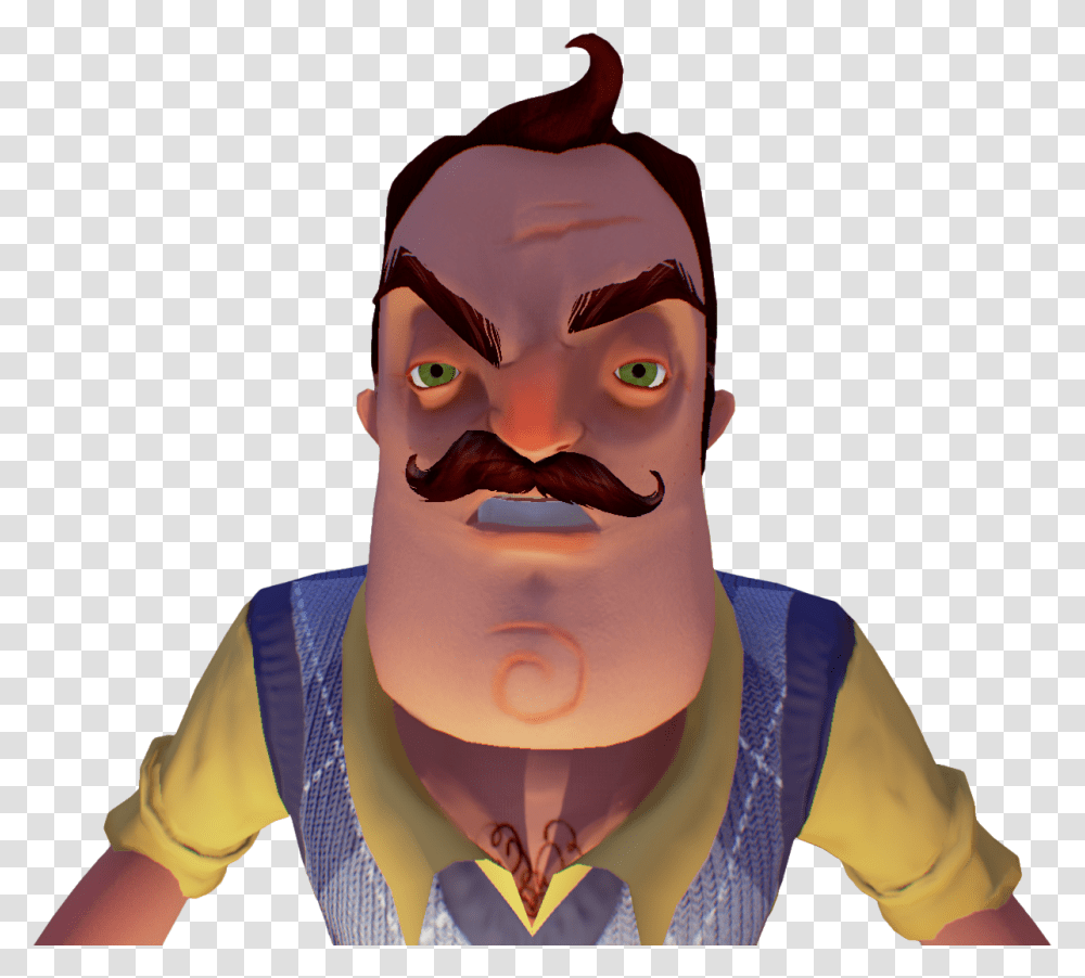 Thumb Image Hello Neighbor Angry Neighbor, Person, Sweets, Food Transparent Png