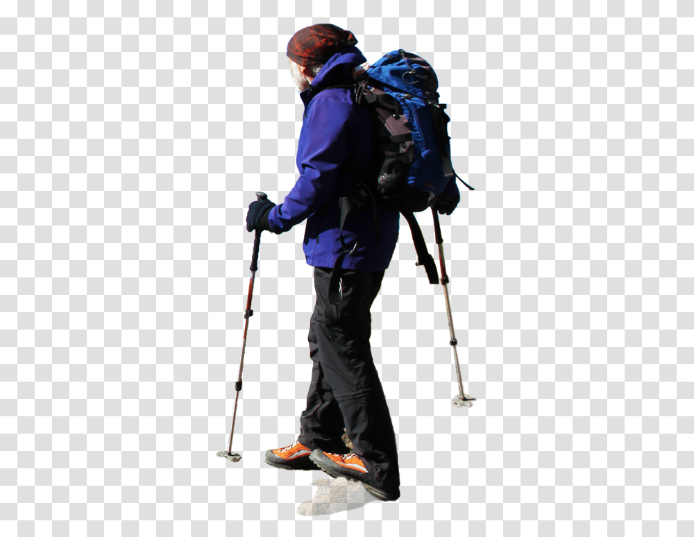 Thumb Image Hiking Snow, Person, Shoe, Footwear Transparent Png