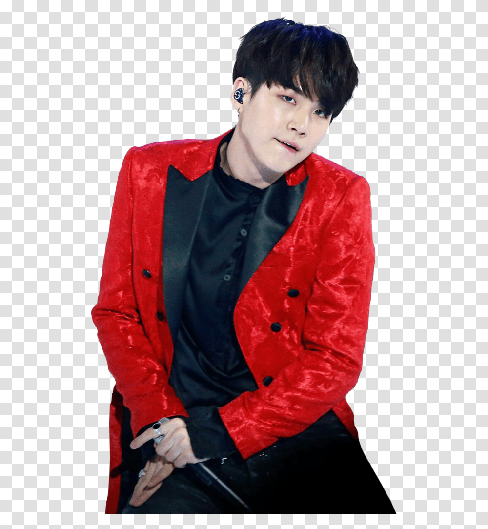 Thumb Image Imagenes De Yoongi, Sleeve, Person, Coat Transparent Png