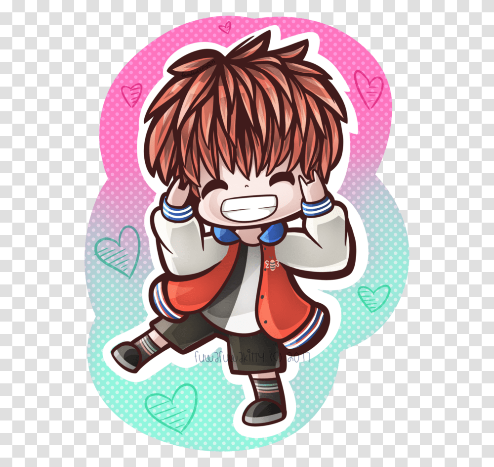 Thumb Image J Hope Chibi, Manga, Comics, Book, Sweets Transparent Png