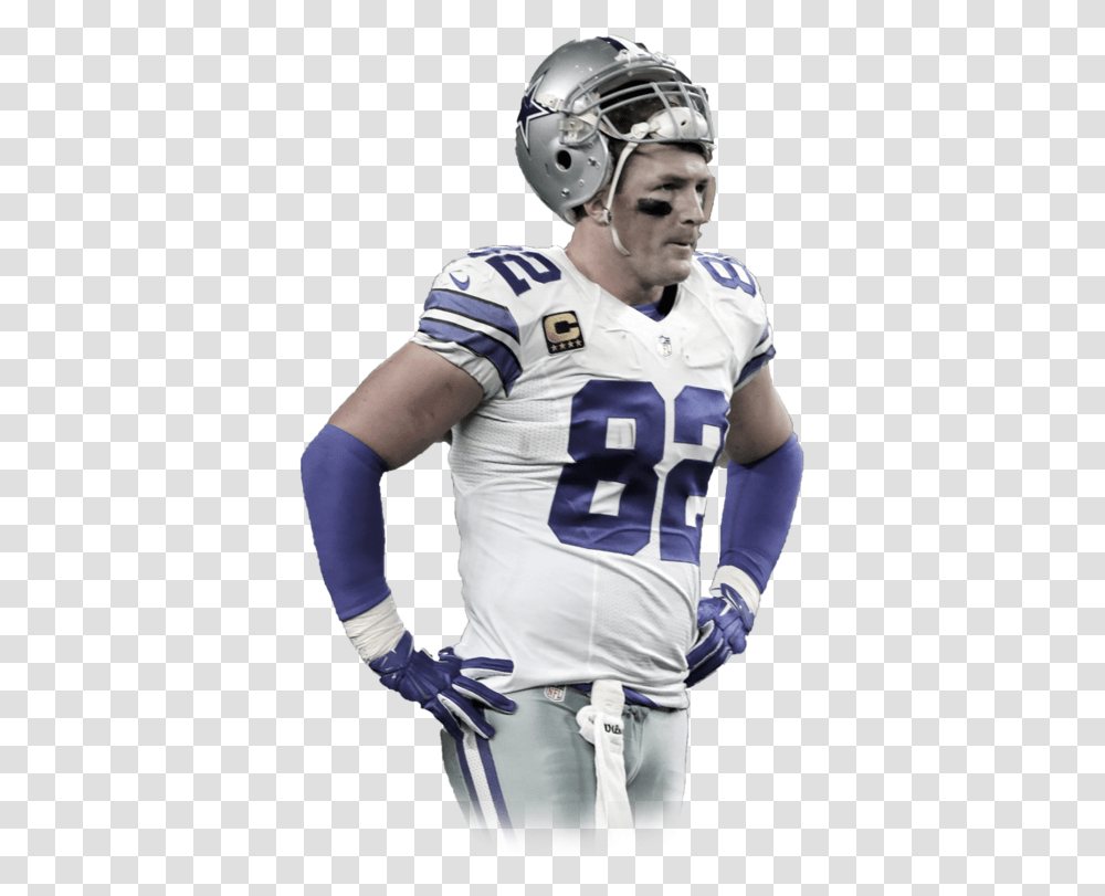 Thumb Image Jason Witten Background, Apparel, Helmet, Person Transparent Png