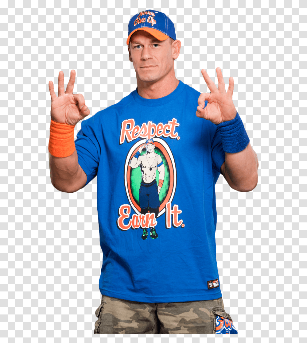 Thumb Image John Cena Wwe Champion, Person, Sleeve, Finger Transparent Png