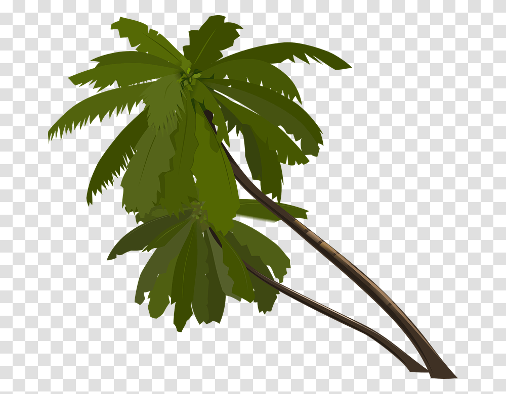 Thumb Image Jungle Tree Cartoon, Plant, Leaf, Bow, Flower Transparent Png