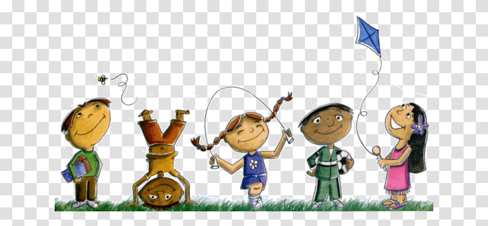 Thumb Image Kids Playing Outside Cartoon, Person, Outdoors, Angler, Fishing Transparent Png