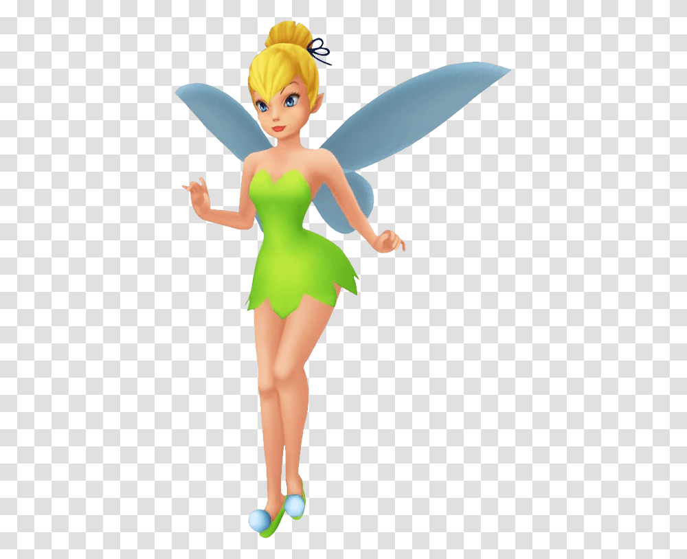 Thumb Image Kingdom Hearts Tinker Bell, Doll, Toy, Person, Female Transparent Png