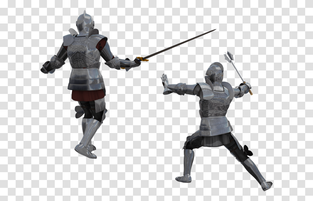 Thumb Image Knight Fight, Person, Human, Armor, Duel Transparent Png