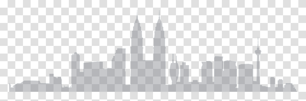 Thumb Image Kuala Lumpur City Silhouette, Plot, Diagram, Architecture, Building Transparent Png