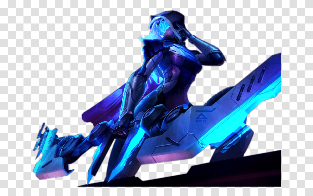 Thumb Image League Of Legends Project Ashe, Person, Halo Transparent Png