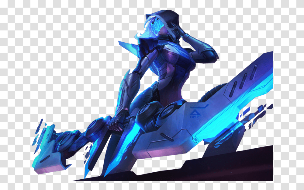 Thumb Image League Of Legends Project Ashe, Robot, Person Transparent Png