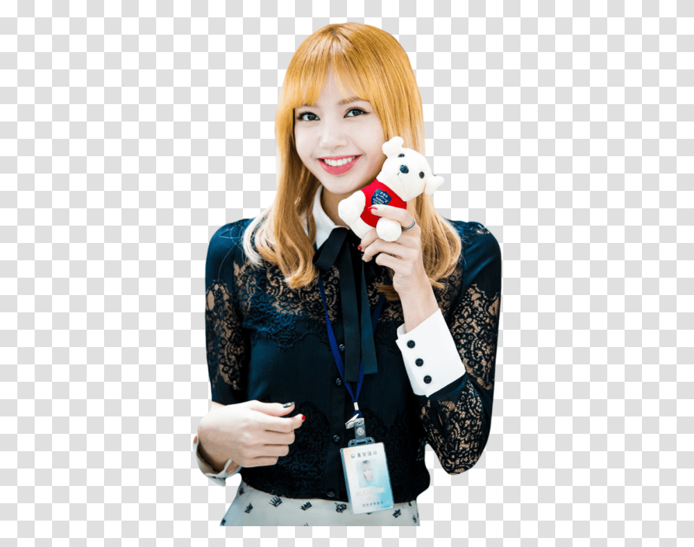 Thumb Image Lisa Blackpink Cut Out, Person, Face, Female, Mobile Phone Transparent Png