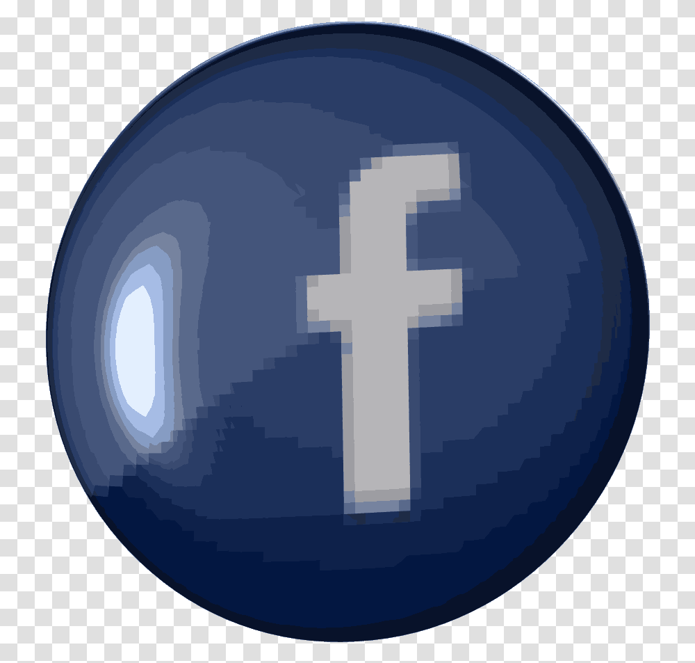 Thumb Image Logo Gif De Facebook, Sphere, Cross, Ball Transparent Png