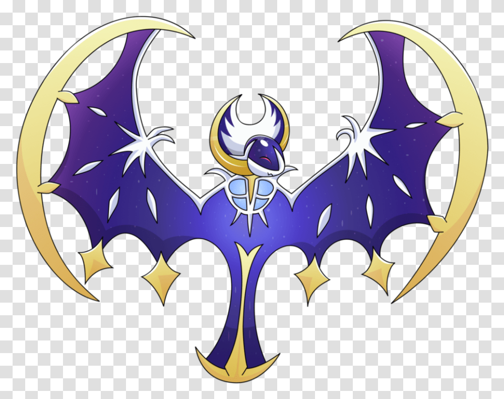 Thumb Image Lunala Pokemon 999x799 Wallpaper Teahubio Lunala, Symbol, Clothing, Apparel, Dragon Transparent Png