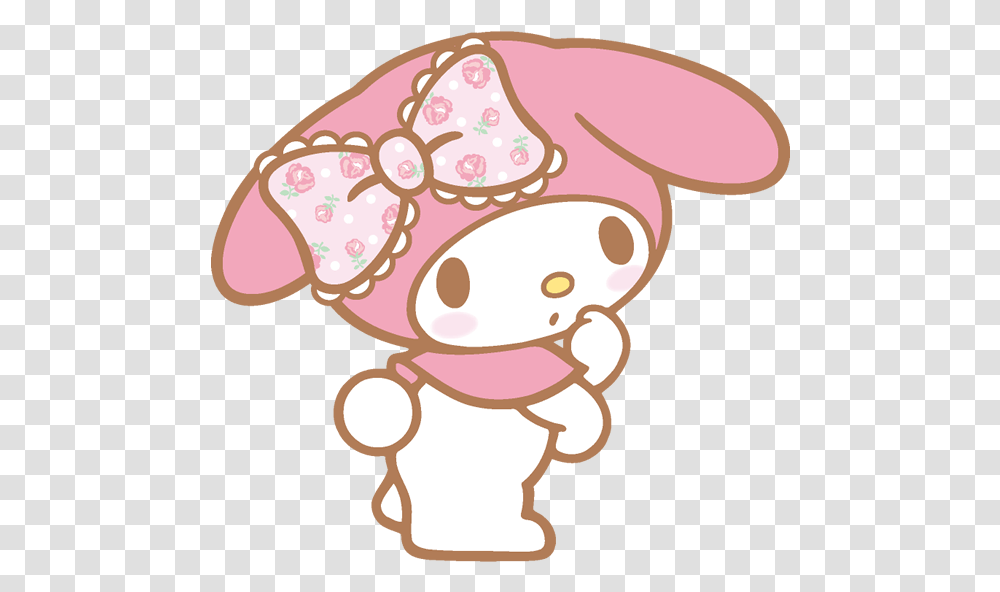 Thumb Image Melody Hello Kitty, Apparel, Bonnet, Hat Transparent Png