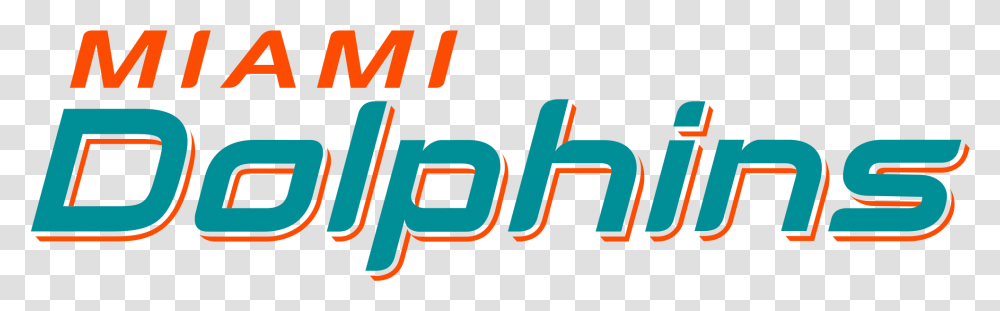 Thumb Image Miami Dolphins Name Logo, Alphabet, Label, Word Transparent Png
