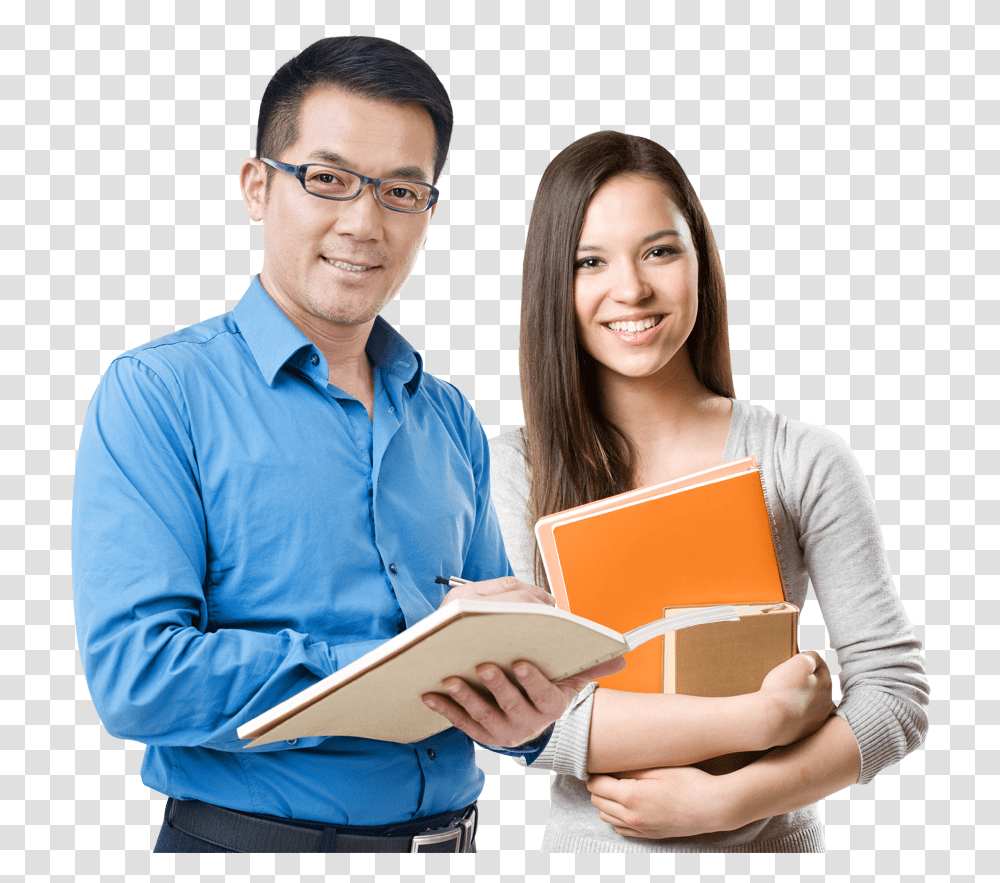 Thumb Image Middle Aged Asian Man, Person, Student, Reading Transparent Png