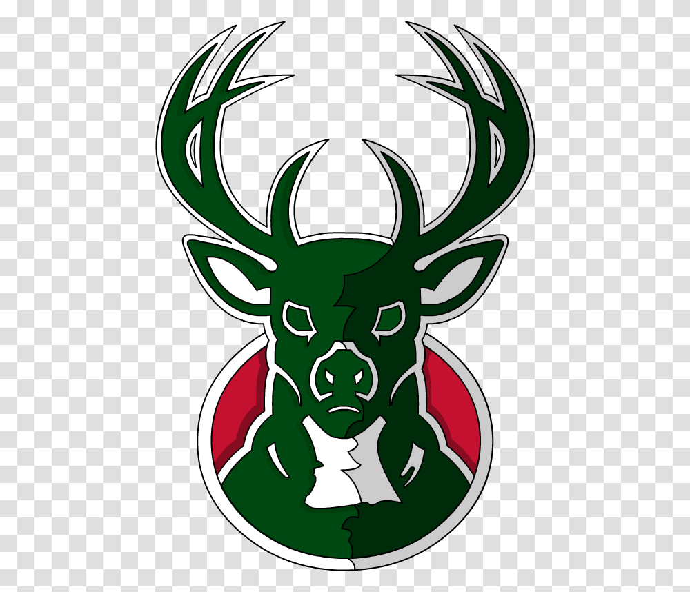 Thumb Image Milwaukee Bucks Logo 2006, Deer, Wildlife, Mammal, Animal Transparent Png