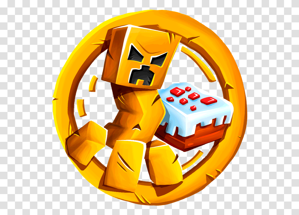 Thumb Image Minecraft Survival Games Logo, Helmet, Apparel, Pac Man Transparent Png
