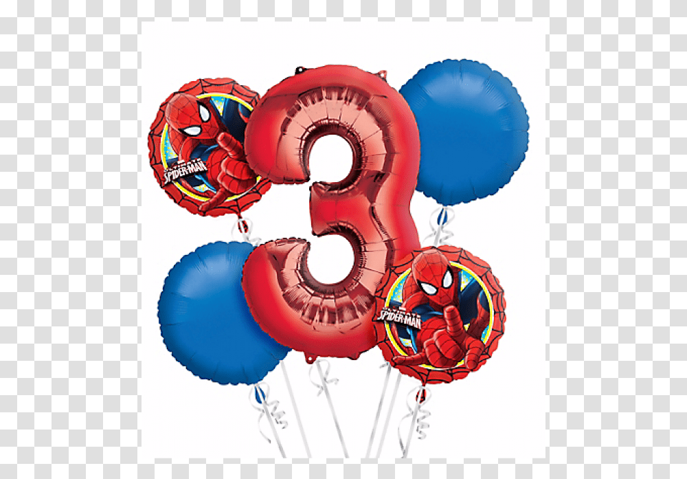 Thumb Image Minnie Mouse 3rd Birthday Balloons, Number Transparent Png