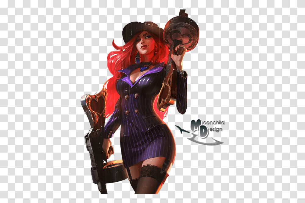 Thumb Image Miss Fortune Lol, Person, Leisure Activities, Costume Transparent Png