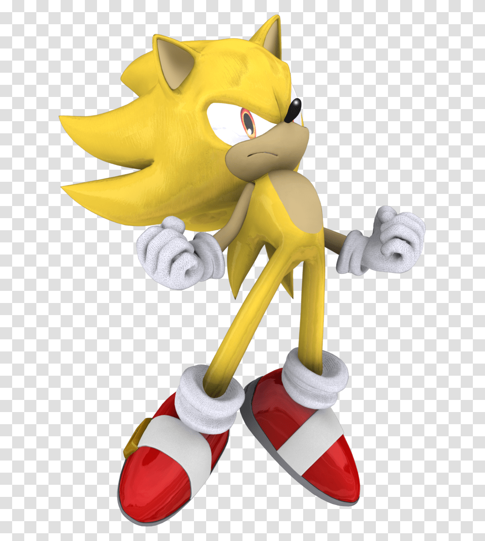 Thumb Image Modern Super Sonic The Hedgehog, Toy, Mascot Transparent Png