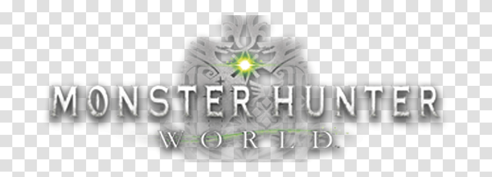 Thumb Image Monster Hunter World Logo, Alphabet, Light, Weapon Transparent Png