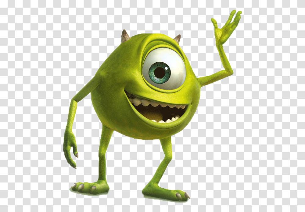 Thumb Image Monsters Inc Mike, Toy, Frog, Amphibian, Wildlife Transparent Png