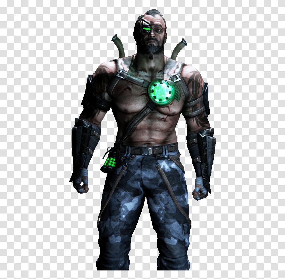 Thumb Image Mortal Kombat X Kano Figure, Person, Human, Costume Transparent Png