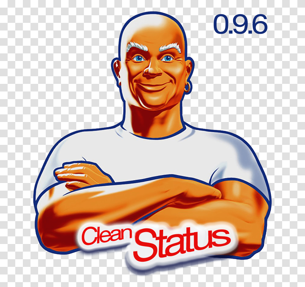 Thumb Image Mr Clean, Head, Person Transparent Png