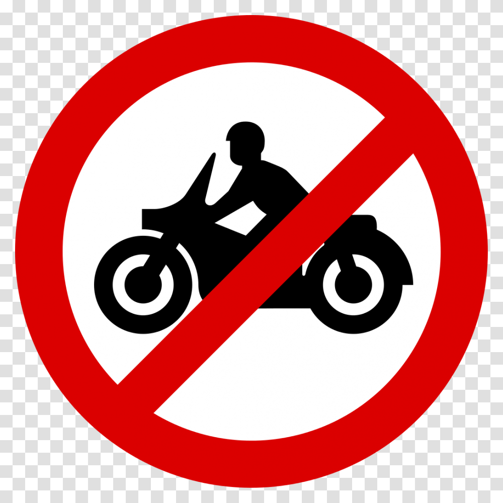 Thumb Image No Motorcycle Parking Signage, Road Sign, Person, Human Transparent Png