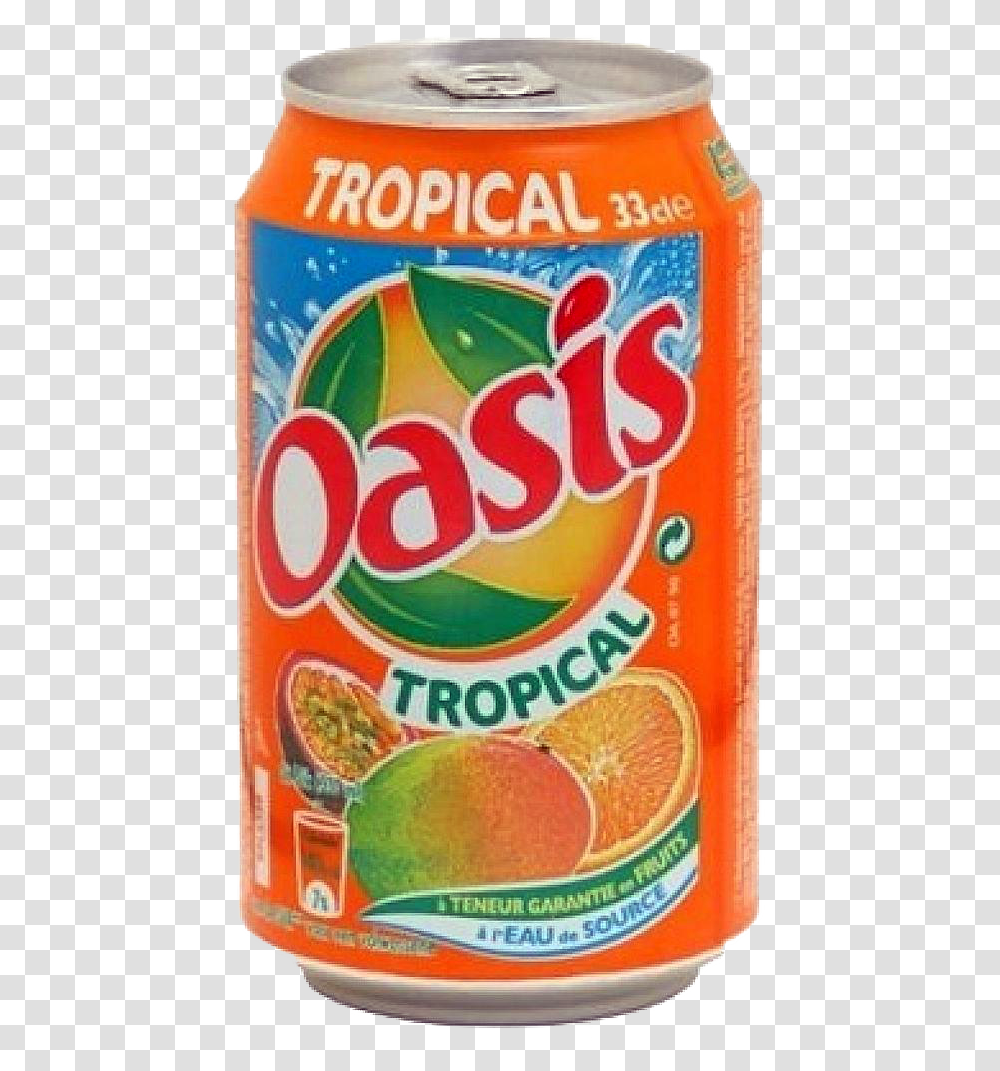Thumb Image Oasis Tropical, Beverage, Drink, Tin, Can Transparent Png